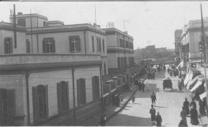 شارع المديرية في أواخر العشر ينيات حيث كان هناك العديد من المباني مثل مديرية أمن البحيرة والتي تم إنشائها سنة 1882 ومكانها اليوم الميدان وتمثال الشيخ محمد عبده